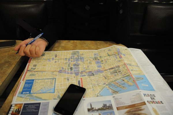 wo gehts hin? gar nicht so einfach, wenn doch alles auf französisch ist...